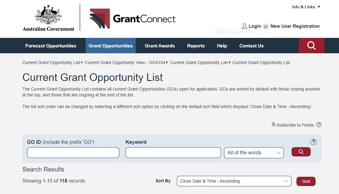 Grant Connect