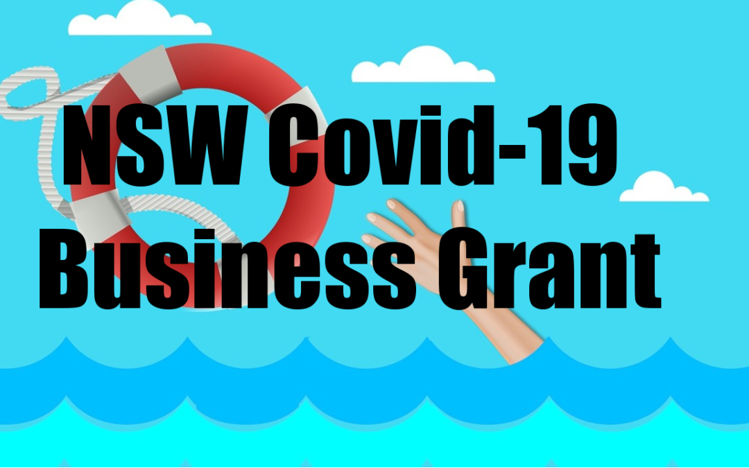 NSW Covid-19 Business Grant – Applications Close 1 October 2021