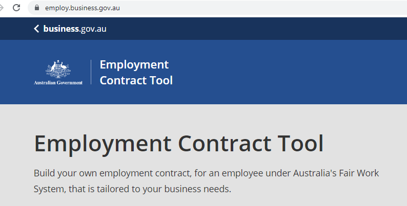 Employment Contract Tool
