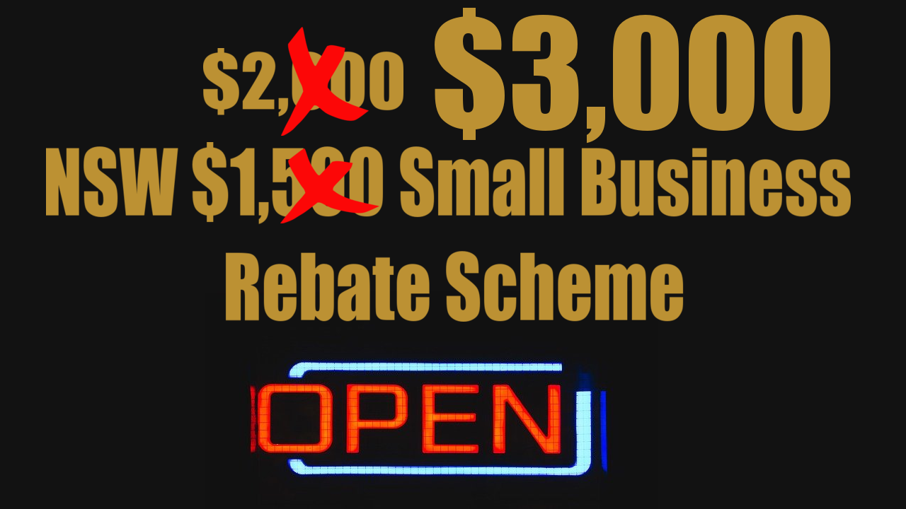 small business rebate scheme