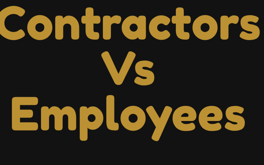 Update on Contactors vs Employees