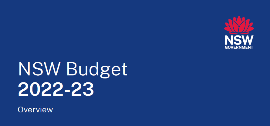 New Grants released in the 2022 – 2023 NSW Budget