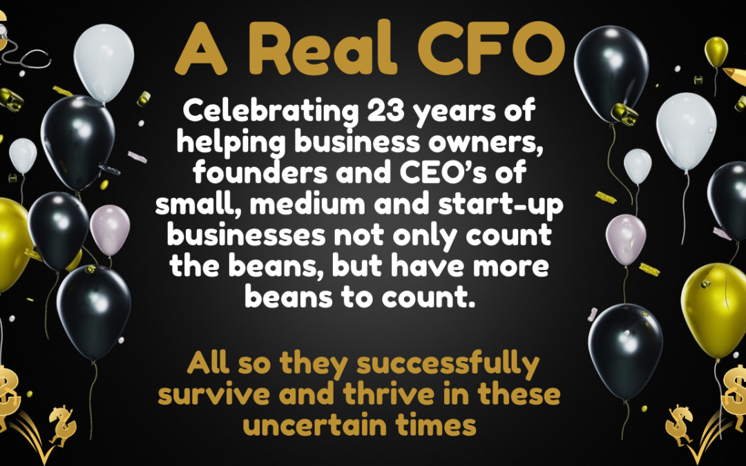 Celebrating 23 years as an Outsourced CFO