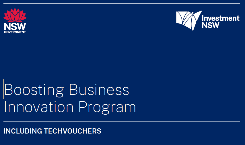 TechVoucher Program R&D Funding for small business