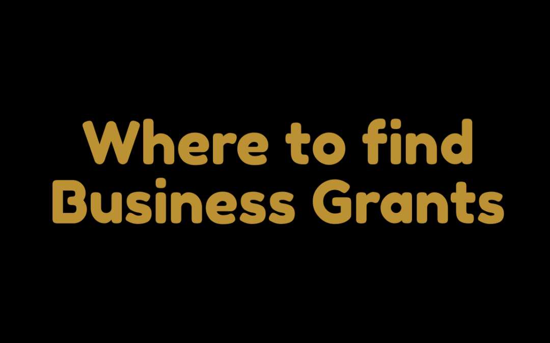 Where to find business grants