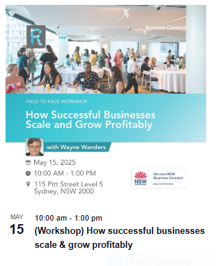 May 15 How successful business scale and grow profitably