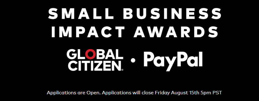 Global Citizen and PayPal Small Business Impact Awards
