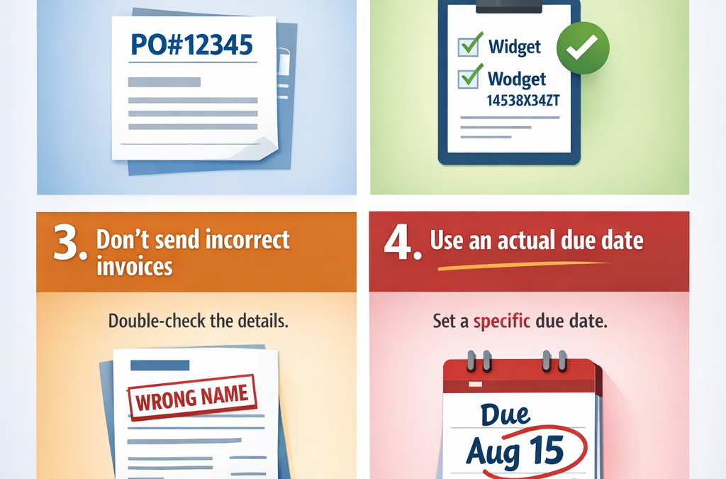 4 tips to get invoices paid faster