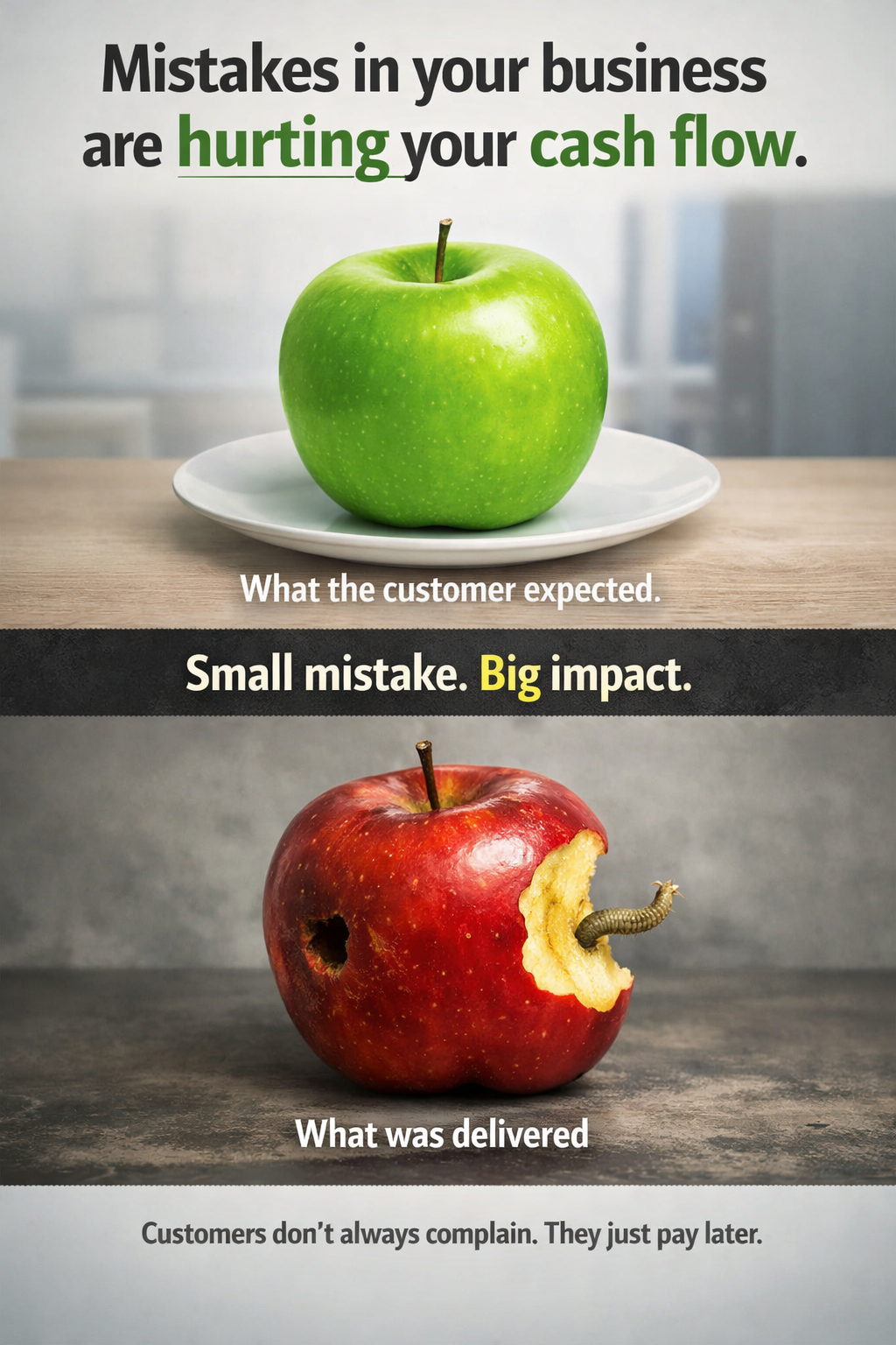 Mistakes in Your Business Are Hurting Your Cash Flow