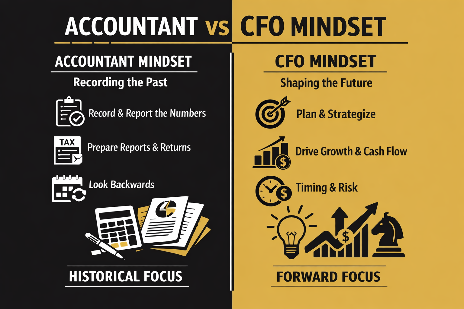 Accountant vs CFO Mindset