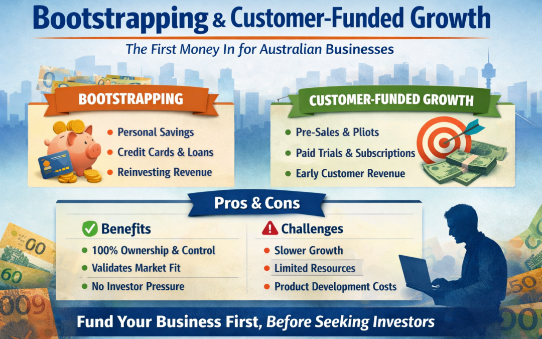 Bootstrapping and Customer-Funded Growth: The First Money In