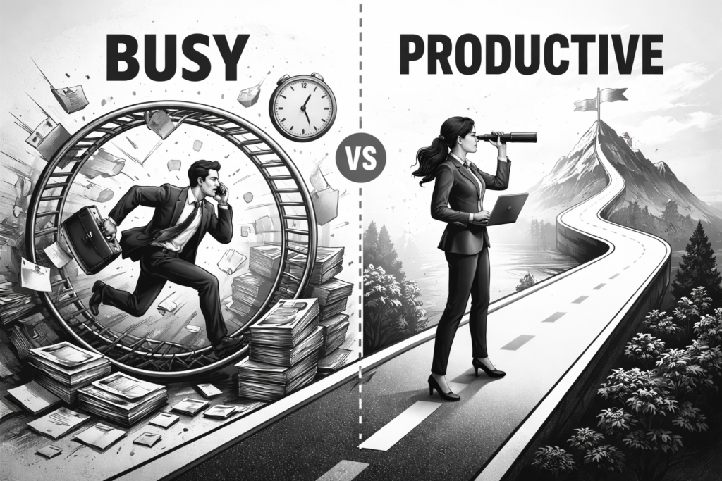 Busy vs Productive: Why Activity Doesn’t Equal Results in Business - A ...