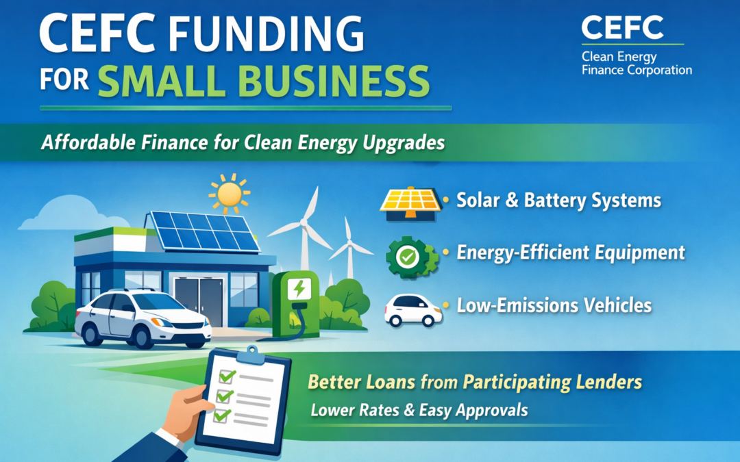 Clean Energy Finance Corporation (CEFC) – How It Helps Small & Medium Businesses