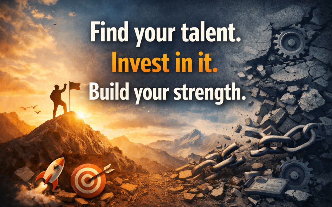 Find Your Talent, Invest in It, Build Your Strength in Business