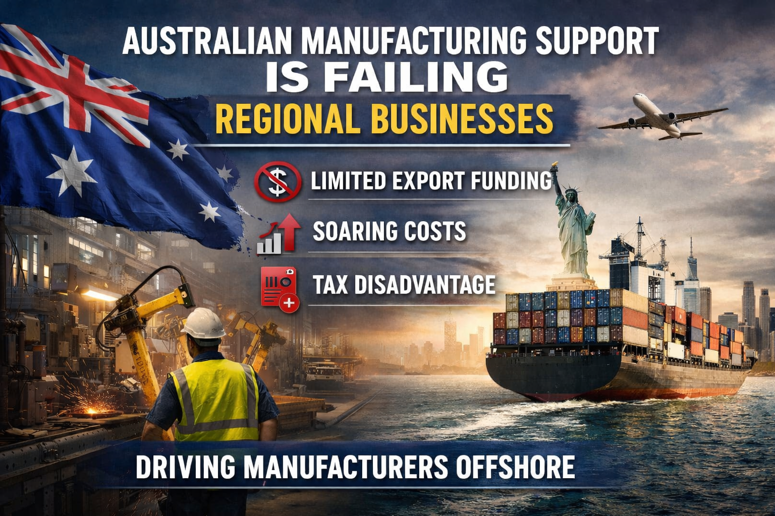Australian Manufacturing Support Is Failing the Businesses We Rely On