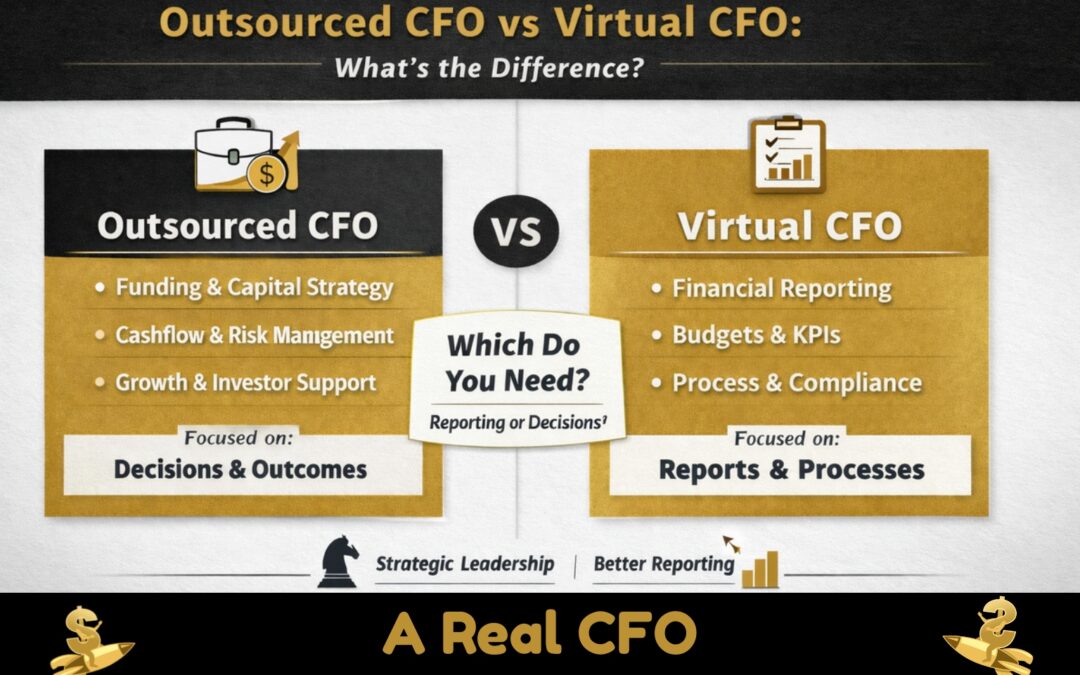 Outsourced CFO vs Virtual CFO, What’s the Difference?