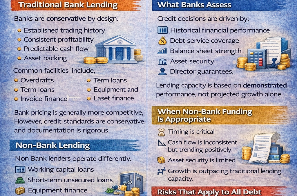 Bank and Non-Bank Lending: Practical Debt for Growing Businesses