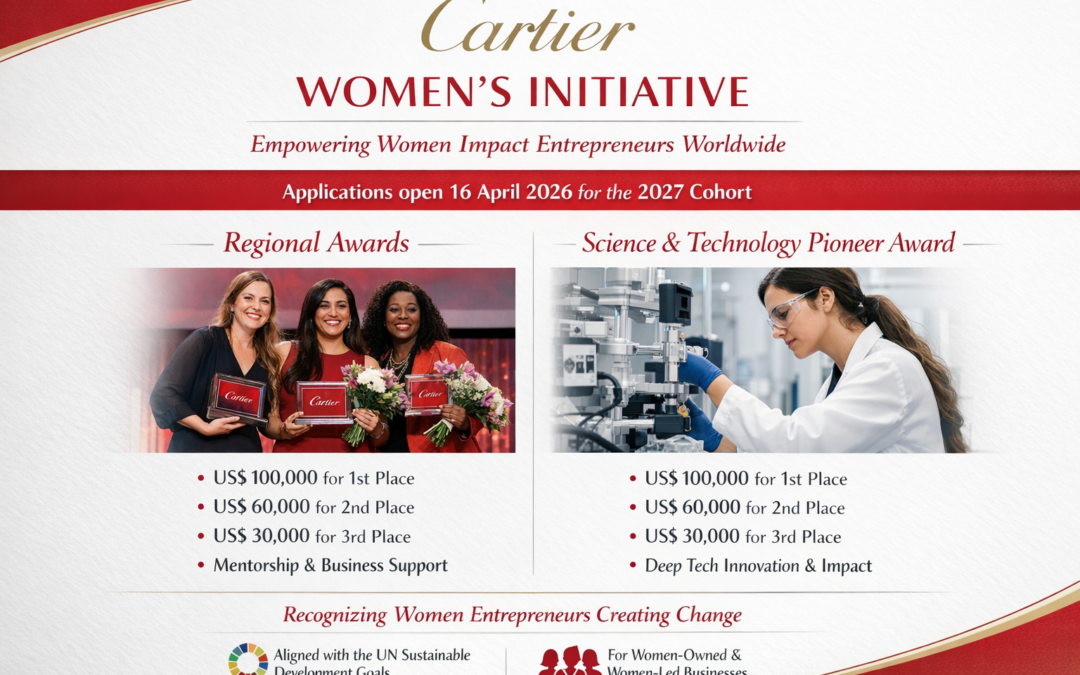 Cartier Women’s Initiative 2026