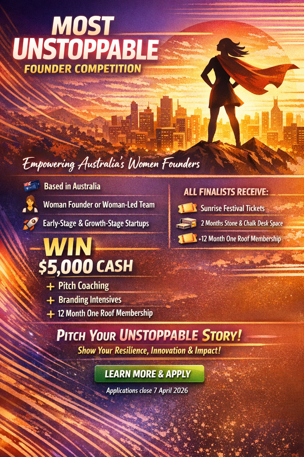 Most Unstoppable Founder Competition