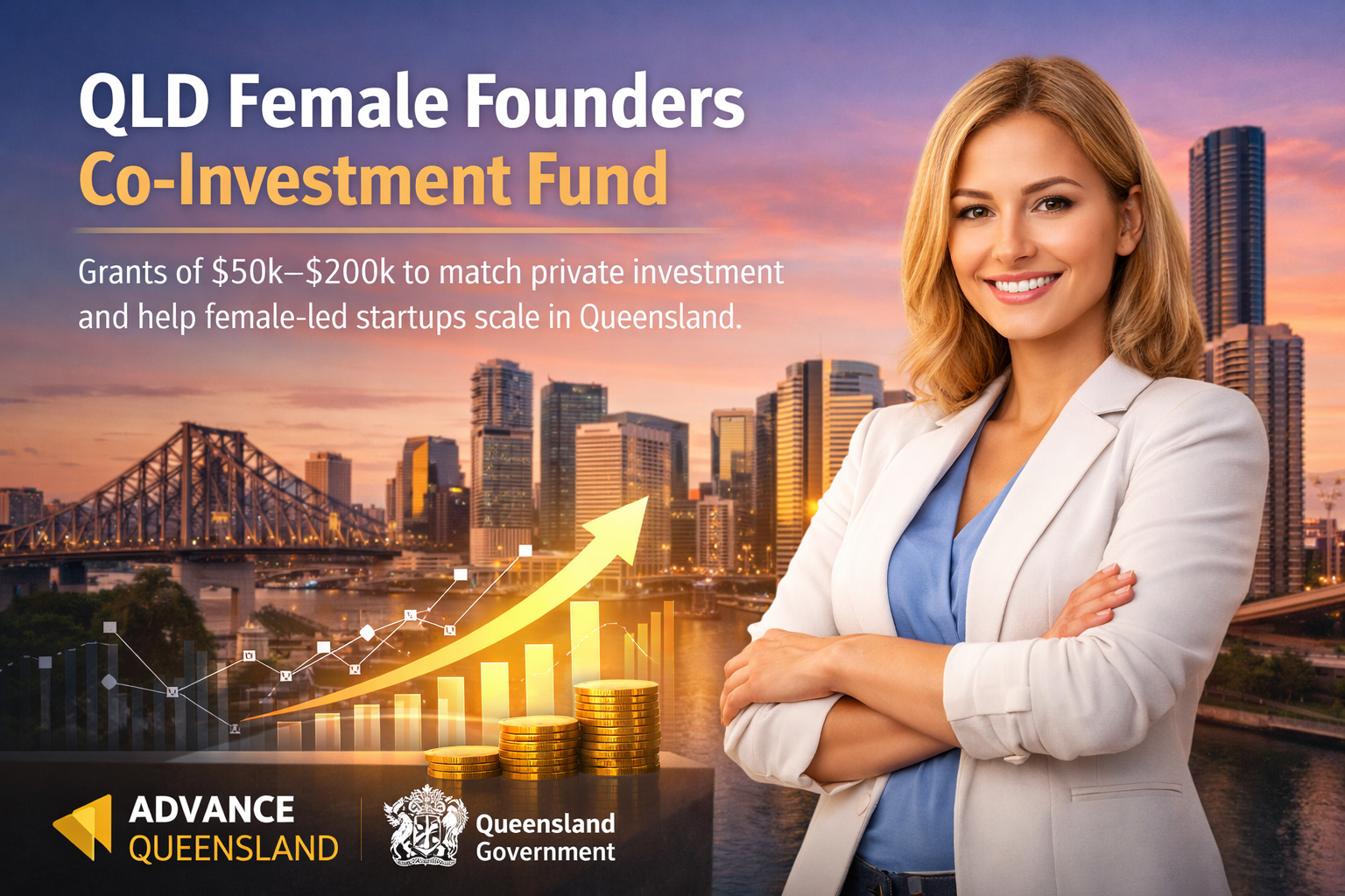 QLD Female Founders Co-Investment Fund