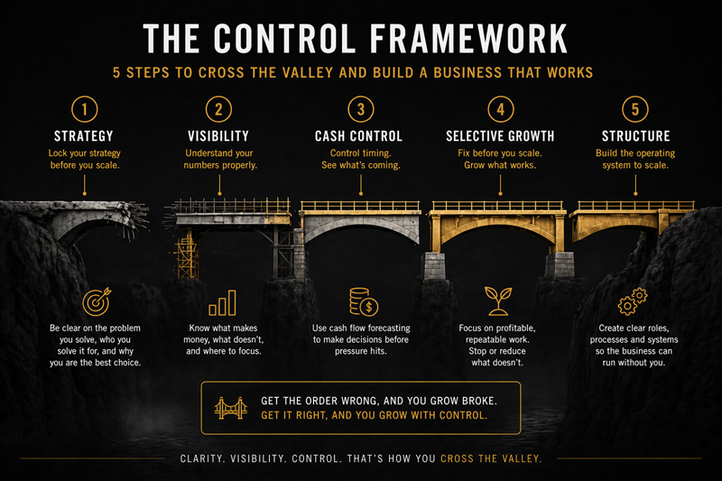 Avoid the Valley of Death | Scaling a Business Safely | A Real CFO
