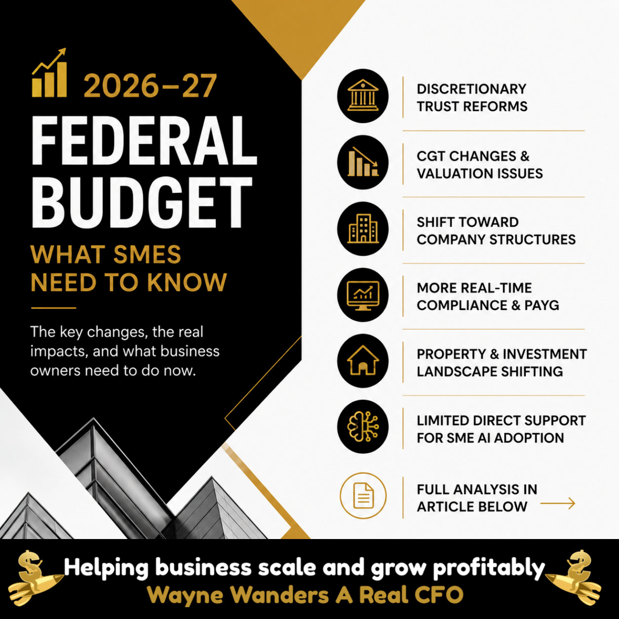 Federal Budget 2026–27: The Small Business & Trust Survival Guide