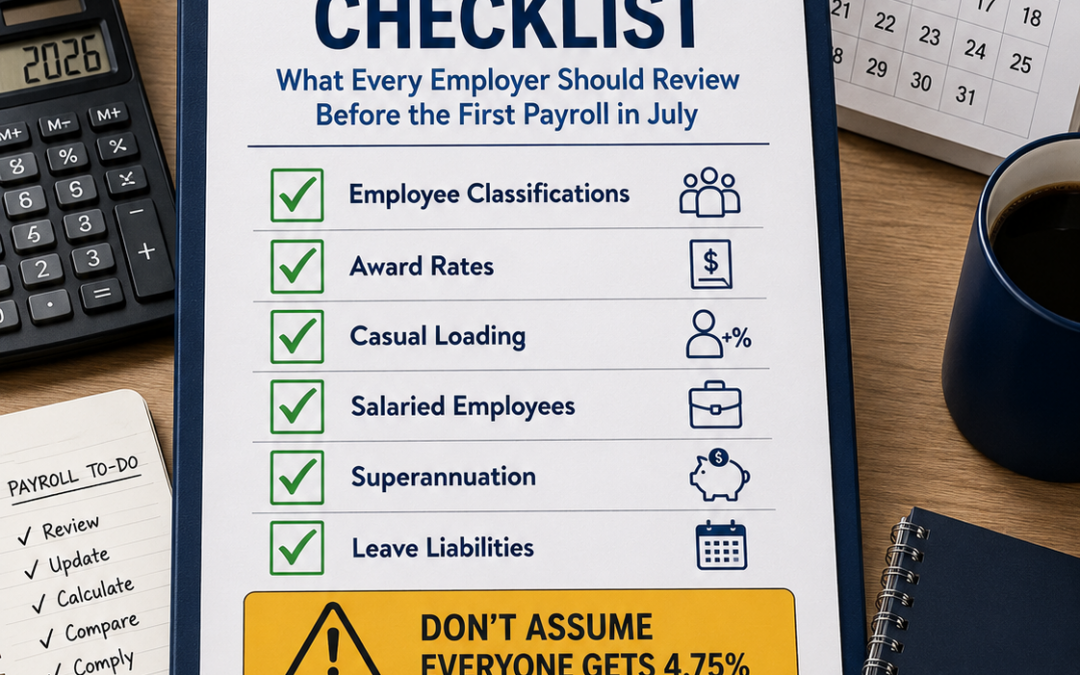 Fair Work Wage Increase 2026: A Payroll Checklist for Australian Employers