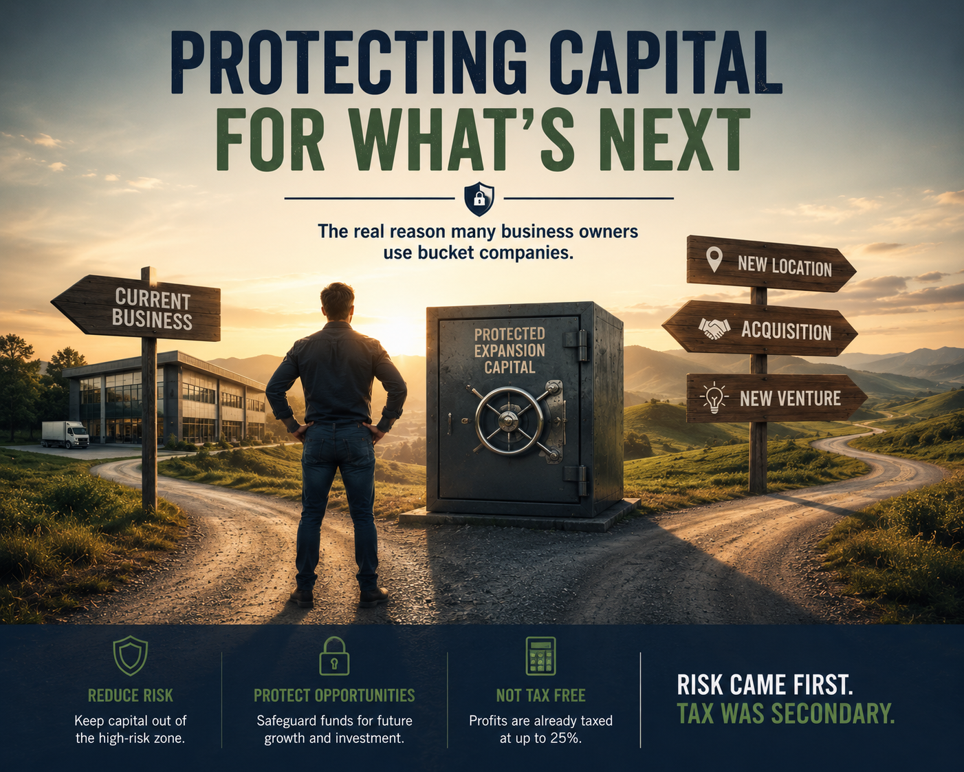 What is a Bucket Company?  Using Corporate Beneficiaries for Risk Management