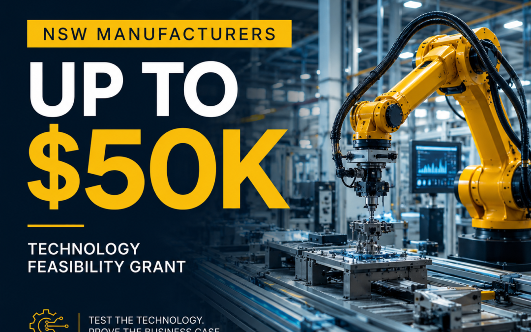 NSW Innovative Manufacturing Adoption Fund