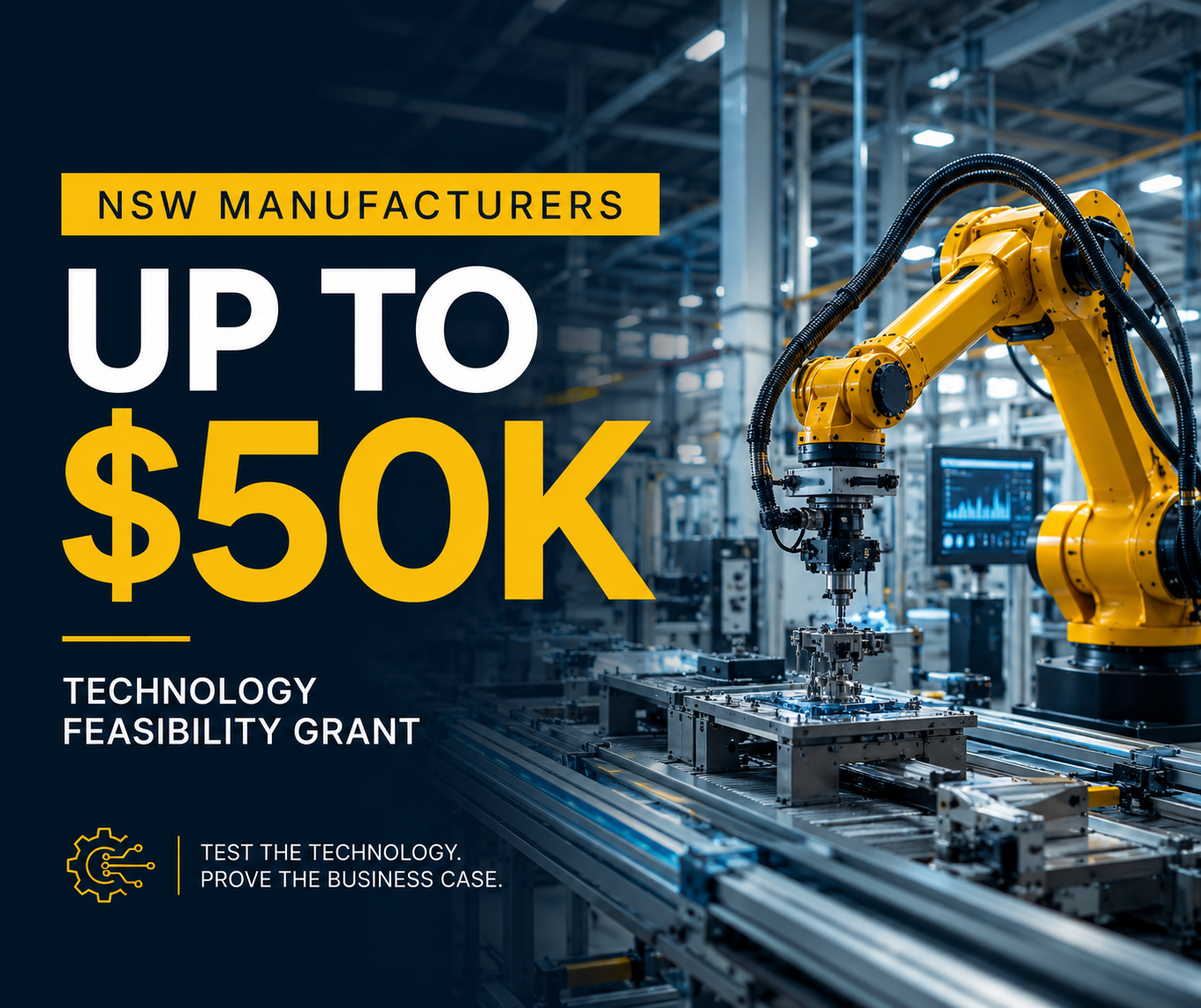 NSW Innovative Manufacturing Adoption Fund (IMAF) Stage 1 | Grants Up to $50K