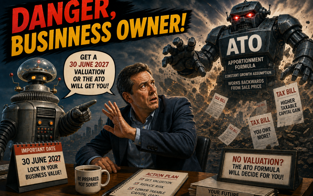 Danger, Will Robinson! Why a 30 June 2027 Business Valuation Could Save You Millions in CGT