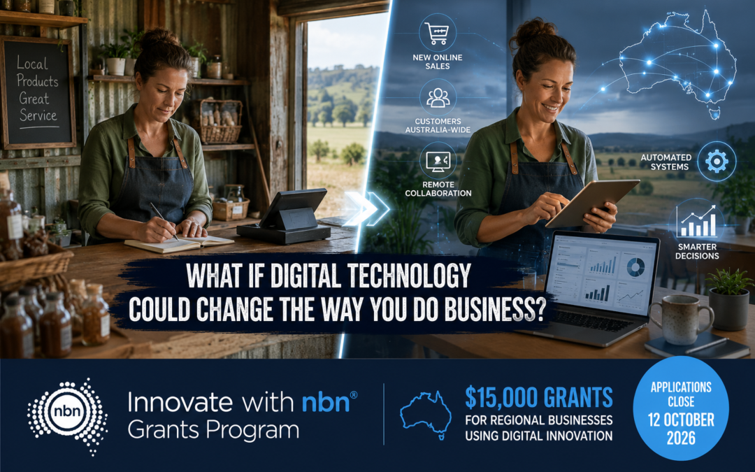 Innovate with nbn Grants Program: $15,000 Grants for Regional Australian Businesses