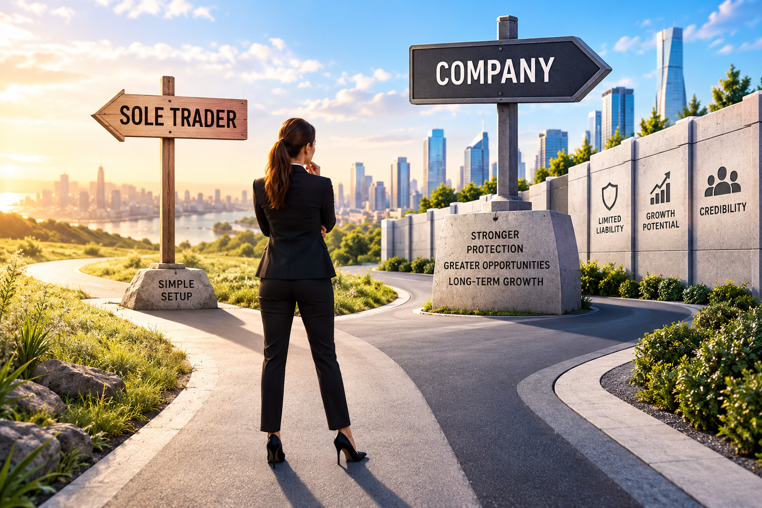 Sole Trader vs Company : Choosing the Right Structure